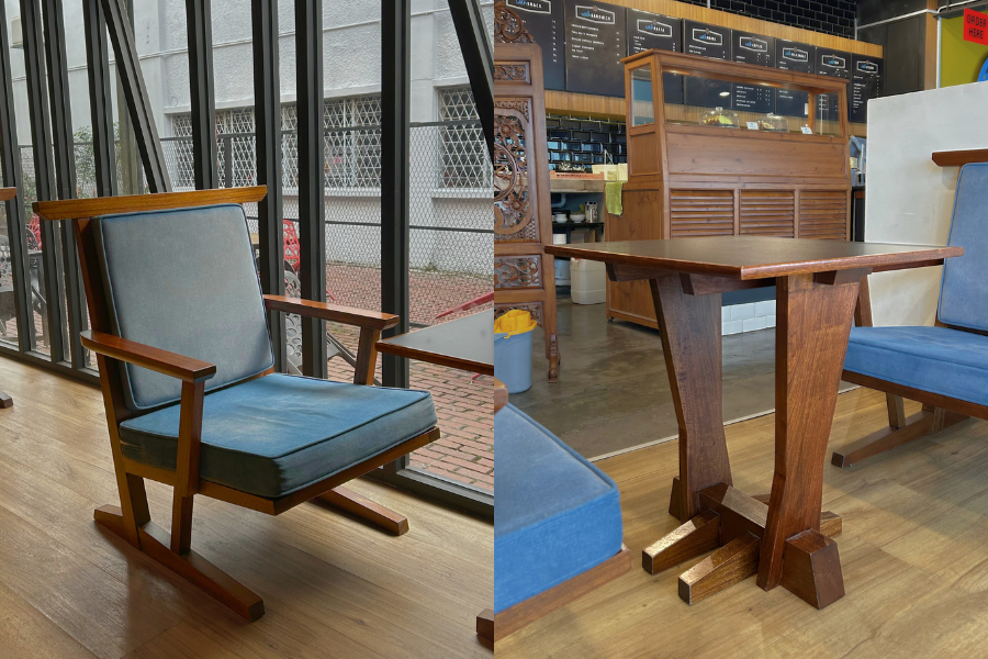 Completed commercial bespoke furniture project in Kuala Lumpur.