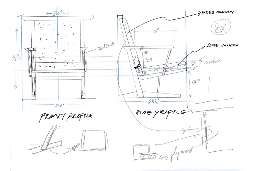 Commercial bespoke furniture development with drawings and 3D files in Kuala Lumpur.