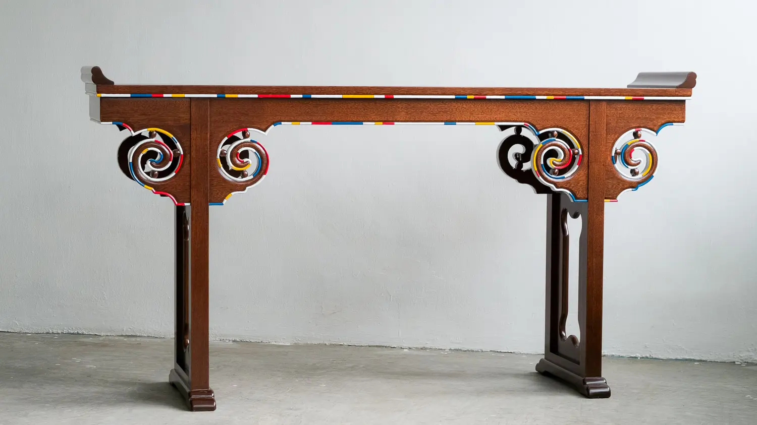 Made-to-measure furniture for a residential living space.