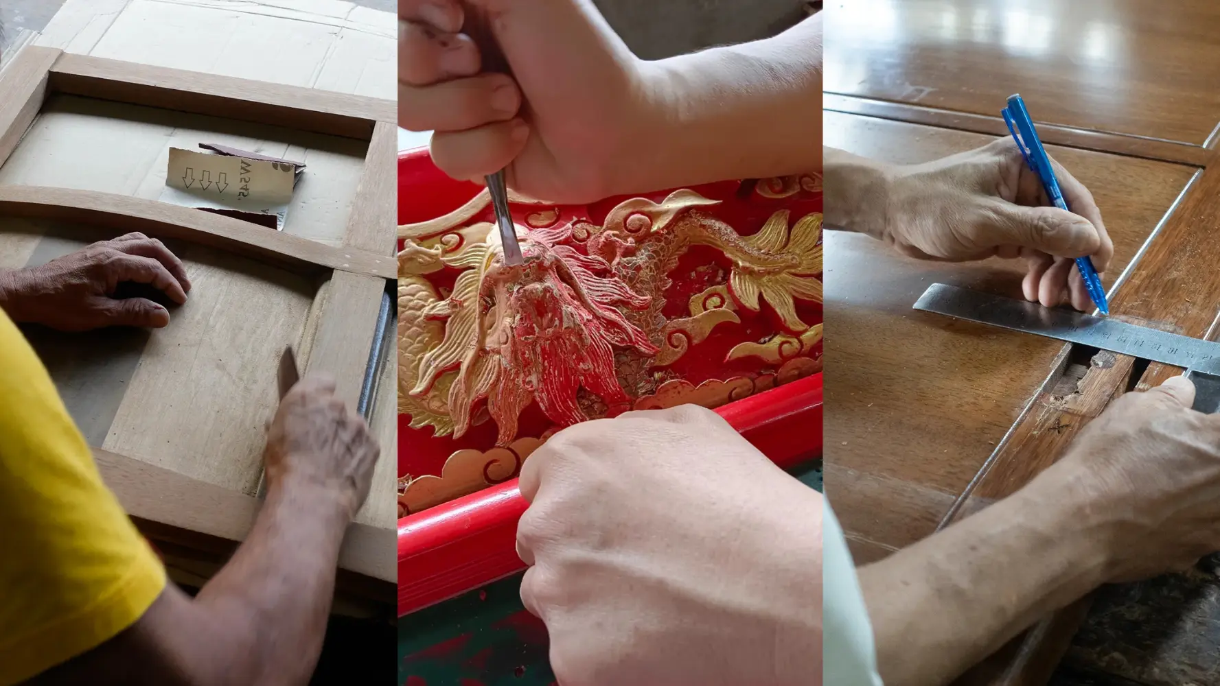 Furniture restoration and refurbishment by Kok Art and Craft.