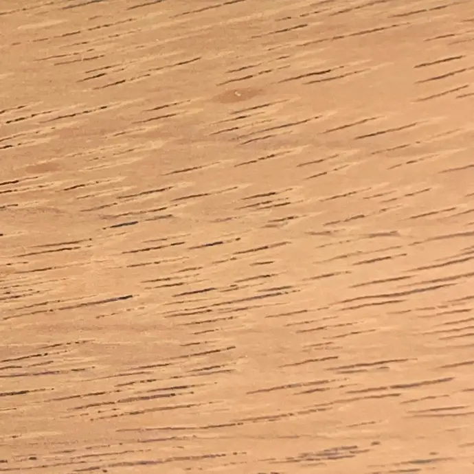 Solid Merbau timber sample for durable custom furniture.